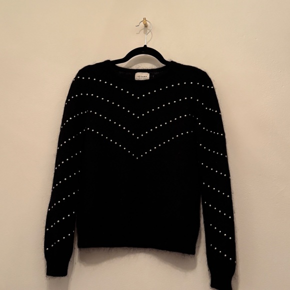 Sezane Elliott Sweater Mohair Wool Blend - Picture 3 of 7